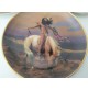 ♥ 3 PIATTI IN CERAMICA FRANKLIN MINT SPIRIT OF THE DESERT WEST WIND SKIES MUSEUM