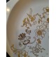 ♥ 4 PIATTI IN PORCELLANA WEDGWOOD PLATO GOLD DESSERT BIANCO DECORO ORO VINTAGE