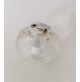 ♥ ACCENDINO DA TAVOLO DESIGN CORONA KBL JAPAN IN LUCITE PLEXIGLAS SPACE AGE