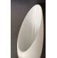 ♥ APPLIQUE LAMPADA DA MURO DESIGN EGOLUCE IN VETRO BIANCO DI MURANO MELOGRANOBLU