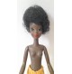 ♥ BAMBOLA LEGGY SUE HASBRO 1972 VINTAGE AFROAMERICANA AFRO DOLL polistil