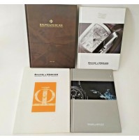 ♥ BAUME & MERCIER LOTTO 4 PEZZI CATALOGO 2006 2007 2016/2017 + LIBRO RB