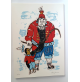 ♥ BENY GIANSIRACUSA PINOCCHIO E MANGIAFUOCO SERIGRAFIA quadro grafica