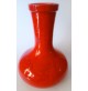 ♥ BERTONCELLO GRANDE VASO IN CERAMICA ROSSA XXL SPACE AGE DESIGN ANNI 70 30 cm