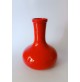 ♥ BERTONCELLO GRANDE VASO IN CERAMICA ROSSA XXL SPACE AGE DESIGN ANNI 70 30 cm