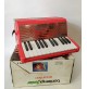 ♥ BONTEMPI FISARMONICA VINTAGE GIOCATTOLO JUNIOR 24 TASTI 12 BASSI ROSSA accordi