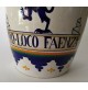 ♥ BOTTIGLIA PUBBLICITARIA IN CERAMICA CACF PRO LOCO FAENZA VINTAGE FIASCO VASO