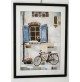 ♥ BRUNO GIORGI LA BICICLETTA LITOGRAFIA A PIù COLORI VINTAGE ANNI 90 QUADRO 