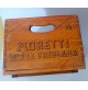 ♥ CASSA IN LEGNO BIRRA FRIULANA MORETTI VINTAGE 1966 CASSETTA SACILE UD targa