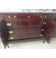 ♥ CASSETTIERA COMO' MOBILE CREDENZA IN LEGNO VINTAGE PIANO IN MARMO CASSETTONE