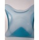 ♥ CENTROTAVOLA VASO GUZZINI FAZZOLETTO AZZURRO VINTAGE DESIGN LUIGI MASSONI