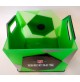 ♥ CESTELLO CASSA PORTA BIRRA BECK'S PUBBLICITARIO PLEXIGLAS BAR PUB CONTENITORE