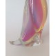 ♥ CIGNO SCULTURA STATUINA VETRO DI MURANO ROSA LATTIMO SEGUSO DESIGN ERA VINTAGE