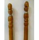 ♥ COPPIA DI SPADE DECORATIVE IN LEGNO ARTE TRIBALE AFRICA AFRICANA VINTAGE 