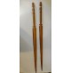 ♥ COPPIA DI SPADE DECORATIVE IN LEGNO ARTE TRIBALE AFRICA AFRICANA VINTAGE 