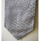 ♥ CRAVATTA TIE ROBERTO CAVALLI MICRO FANTASIA LUCIDA 100% SETA SILK ANNI 2010