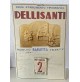 ♥ DELLISANTI BARLETTA CALENDARIO PERPETUO VINTAGE PUBBLICITARIO ANNI 50 CARTONE