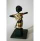 ♥ EMILIO CASAROTTO SCULTURA IN CERAMICA MARYLIN DONNA VINTAGE DECOR ARGENTO 925 