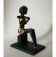 ♥ EMILIO CASAROTTO SCULTURA IN CERAMICA MARYLIN DONNA VINTAGE DECOR ARGENTO 925 