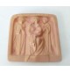 ♥ FARA DI CAGNO SCULTURA PIASTRA IN TERRACOTTA MADONNA MATERNITA' CEDIS 4/100