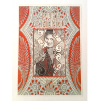 ♥ FOGLIO + CARTOLINA OMAGGIO A CLAUDIA CARDINALE 2020  L05