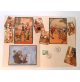 ♥ FOLDER PINOCCHIO 1883 2023 140th ANNIVERSARY 3 CARTOLINE CON ANNULLO W31A