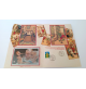 ♥ FOLDER PINOCCHIO 1883 2023 140th ANNIVERSARY 3 CARTOLINE CON ANNULLO W31b