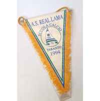 ♥ GAGLIARDETTO A.S. REAL LAMA SCUOLA CALCIO TARANTO 1994 PENNANT