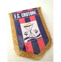 ♥ GAGLIARDETTO F.C. CROTONE SQUADRA CALCIO PENNANT manca cordino