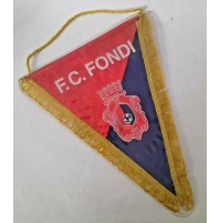 ♥ GAGLIARDETTO F.C. FONDI CALCIO PENNANT VINTAGE ROSSOBLU'