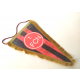 ♥ GAGLIARDETTO F.C. NURNBERG 1. FCN CALCIO BUNDESLIGA PENNANT 1987