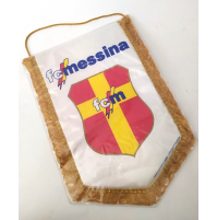 ♥ GAGLIARDETTO F.C.M. MESSINA SQUADRA CALCIO PENNANT