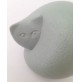 ♥ GATTO GATTINO IN CERAMICA LINEASETTE LINEA SETTE VERDE VINTAGE FIGURA SCULTURA