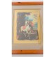 ♥ GIORGIO DE CHIRICO SERIGRAFIA SU LASTRA DI OTTONE CAVALLO CON CORNICE VINTAGE