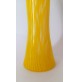 ♥ GRANDE VASO IN VETRO DI MURANO FILIGRANA GIALLO VINTAGE DESIGN MARTENS