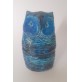 ♥ GUFO CIVETTA BITOSSI FLAVIA MONTELUPO RIMINI BLU VINTAGE CERAMICA ALDO LONDI