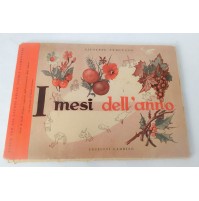 ♥ I MESI DELL'ANNO Giuseppe Vergnano Ed Gambino Album scuole elementari '50 D83