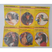 ♥ IL GIALLO MONDADORI 6 LIBRI A 1€ ANNI 60/70 St. Clair Keene Marlowe Halliday