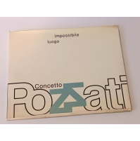 ♥ IMPOSSIBILE LUOGO Concetto Pozzati - Walter Guadagnini 1996 Fano Pesaro T27