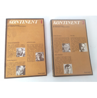 ♥ KONTINENT 1 E 2 La Rivista del Dissenso gli intellettuali Garzanti 1975/76 D37