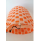 ♥ LAMPADA DA TAVOLO IN PLASTICA INTRECCIATA ARANCIONE TIPO PARKER SLAMP FUNNY