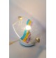 ♥ LAMPADA DA TAVOLO POP ART DESIGN TOFFOLI SERIE DISCO APPLIQUE ANNI 80 90 PLEXI