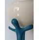 ♥ LAMPADA DA TAVOLO SMILE RUGGIU LIGHTINGWEAR BLU VINTAGE POP DESIGN