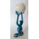 ♥ LAMPADA DA TAVOLO SMILE RUGGIU LIGHTINGWEAR BLU VINTAGE POP DESIGN