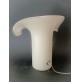 ♥ LAMPADA IN VETRO DI MURANO VINTAGE DESIGN CALLA FAZZOLETTO venini BIANCA big