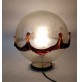 ♥ LAMPADA VETRO MURANO VINTAGE SPACE AGE DESIGN BROTTO ZUCCHERI MAZZEGA AMBRA