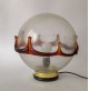 ♥ LAMPADA VETRO MURANO VINTAGE SPACE AGE DESIGN BROTTO ZUCCHERI MAZZEGA AMBRA