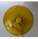 ♥ LAMPADA VETRO MURANO VINTAGE SPACE AGE DESIGN GIALLA SFERA BALL MAZZEGA venini