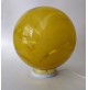 ♥ LAMPADA VETRO MURANO VINTAGE SPACE AGE DESIGN GIALLA SFERA BALL MAZZEGA venini