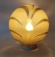 ♥ LAMPADA VETRO MURANO VINTAGE SPACE AGE DESIGN GIALLA SFERA BALL MAZZEGA venini